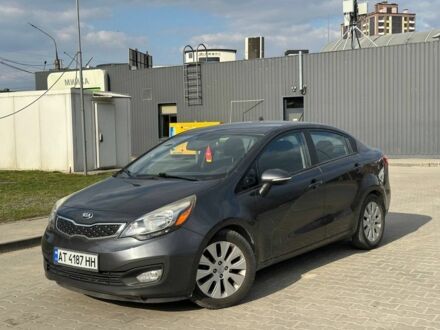 Серый Киа Рио, объемом двигателя 1.6 л и пробегом 128 тыс. км за 9500 $, фото 1 на Automoto.ua