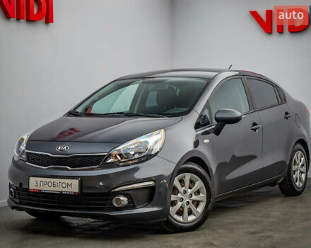 Серый Киа Рио, объемом двигателя 1.4 л и пробегом 77 тыс. км за 8194 $, фото 1 на Automoto.ua