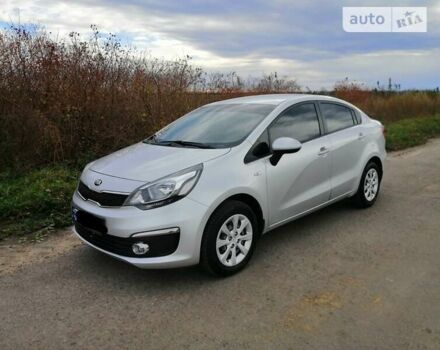 Серый Киа Рио, объемом двигателя 1.4 л и пробегом 138 тыс. км за 10500 $, фото 1 на Automoto.ua