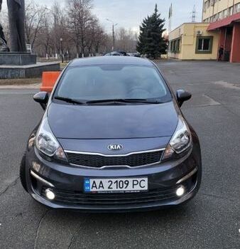 Серый Киа Рио, объемом двигателя 1.4 л и пробегом 114 тыс. км за 8950 $, фото 1 на Automoto.ua