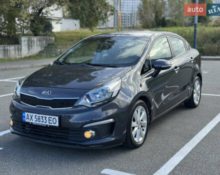 Серый Киа Рио, объемом двигателя 1.4 л и пробегом 43 тыс. км за 11999 $, фото 1 на Automoto.ua