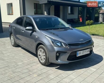 Серый Киа Рио, объемом двигателя 1.37 л и пробегом 122 тыс. км за 9200 $, фото 1 на Automoto.ua