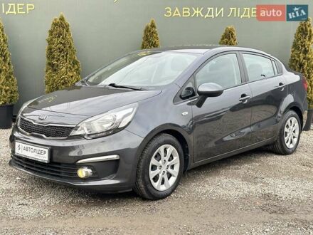 Сірий Кіа Ріо, об'ємом двигуна 1.4 л та пробігом 14 тис. км за 12990 $, фото 1 на Automoto.ua