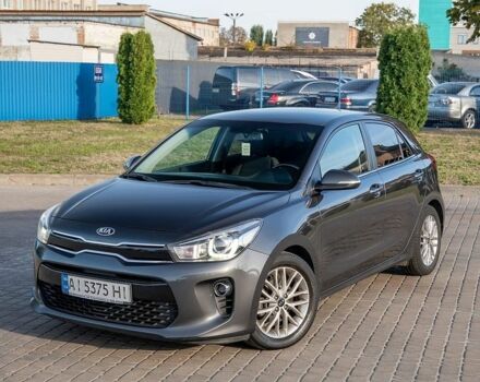Серый Киа Рио, объемом двигателя 1.37 л и пробегом 105 тыс. км за 13000 $, фото 1 на Automoto.ua