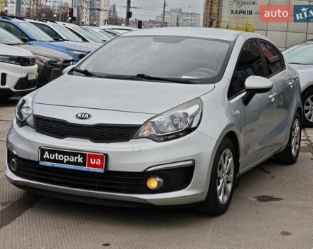 Серый Киа Рио, объемом двигателя 1.2 л и пробегом 83 тыс. км за 8390 $, фото 1 на Automoto.ua