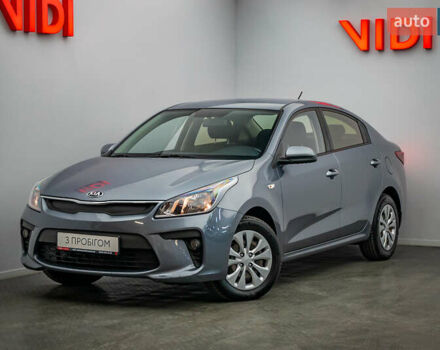 Серый Киа Рио, объемом двигателя 1.4 л и пробегом 71 тыс. км за 13202 $, фото 1 на Automoto.ua