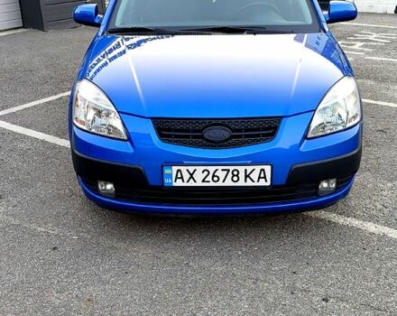 Синий Киа Рио, объемом двигателя 1.6 л и пробегом 216 тыс. км за 4300 $, фото 1 на Automoto.ua