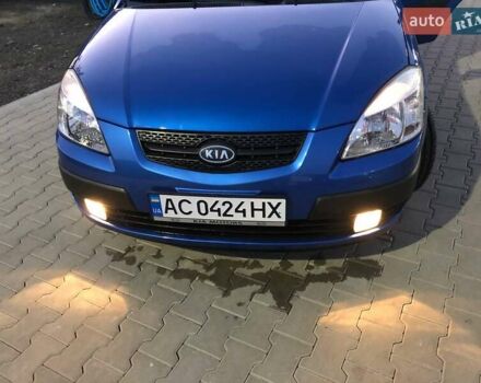 Синий Киа Рио, объемом двигателя 1.6 л и пробегом 134 тыс. км за 7000 $, фото 3 на Automoto.ua