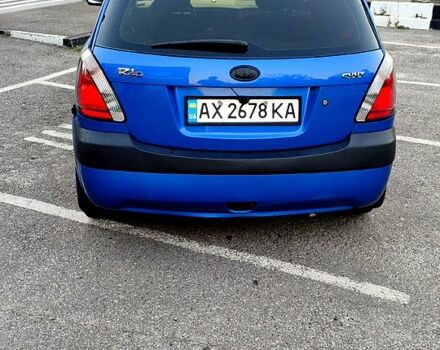 Синий Киа Рио, объемом двигателя 1.6 л и пробегом 216 тыс. км за 4300 $, фото 4 на Automoto.ua