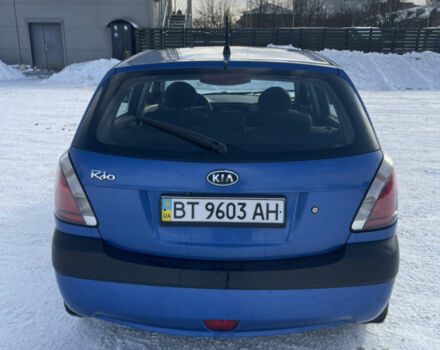 Синий Киа Рио, объемом двигателя 1.4 л и пробегом 111 тыс. км за 4500 $, фото 3 на Automoto.ua
