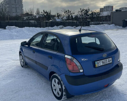 Синий Киа Рио, объемом двигателя 1.4 л и пробегом 111 тыс. км за 4500 $, фото 5 на Automoto.ua
