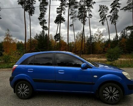 Синий Киа Рио, объемом двигателя 1.4 л и пробегом 198 тыс. км за 5300 $, фото 4 на Automoto.ua