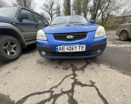 Киа Рио 2007 в Сумах на Automoto.ua Синий Киа Рио, объемом двигателя 1.4 л и пробегом 210 тыс. км за 5000 $, фото 2 на Automoto.ua