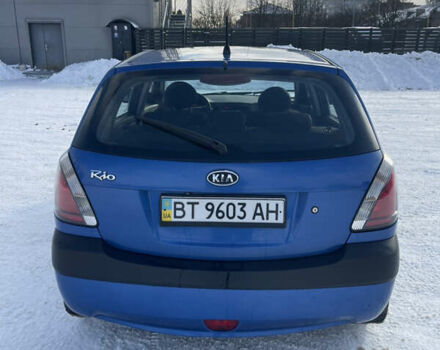 Синий Киа Рио, объемом двигателя 1.4 л и пробегом 111 тыс. км за 4500 $, фото 3 на Automoto.ua