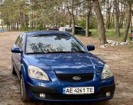 Киа Рио 2007 в Сумах на Automoto.ua Синий Киа Рио, объемом двигателя 1.4 л и пробегом 210 тыс. км за 5000 $, фото 5 на Automoto.ua