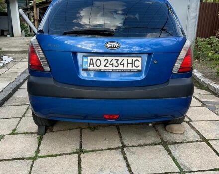 Синий Киа Рио, объемом двигателя 1.4 л и пробегом 267 тыс. км за 4500 $, фото 1 на Automoto.ua