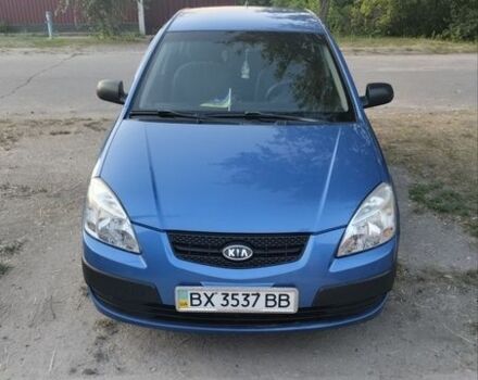 Синий Киа Рио, объемом двигателя 1.4 л и пробегом 190 тыс. км за 3500 $, фото 7 на Automoto.ua