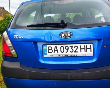 Синий Киа Рио, объемом двигателя 1.4 л и пробегом 169 тыс. км за 5500 $, фото 1 на Automoto.ua