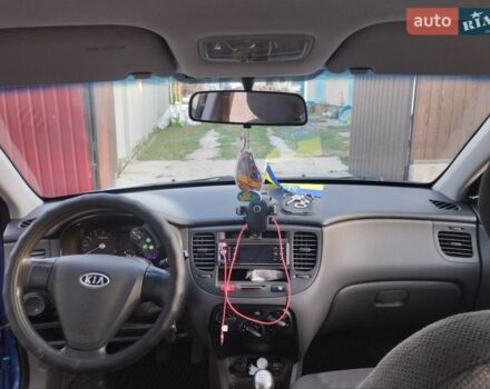 Синий Киа Рио, объемом двигателя 1.4 л и пробегом 190 тыс. км за 3500 $, фото 4 на Automoto.ua