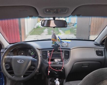 Синий Киа Рио, объемом двигателя 1.4 л и пробегом 190 тыс. км за 3200 $, фото 4 на Automoto.ua
