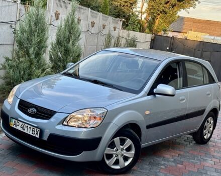 Синий Киа Рио, объемом двигателя 1.4 л и пробегом 49 тыс. км за 6450 $, фото 5 на Automoto.ua