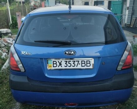 Синий Киа Рио, объемом двигателя 0 л и пробегом 194 тыс. км за 3500 $, фото 1 на Automoto.ua