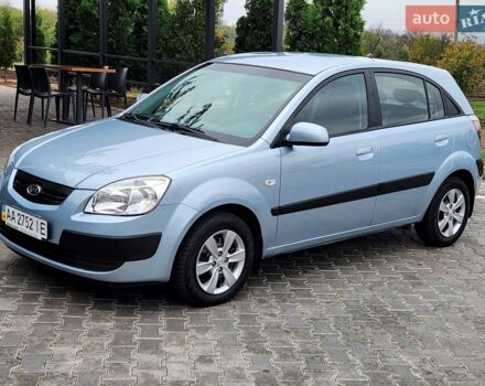 Синий Киа Рио, объемом двигателя 1.4 л и пробегом 192 тыс. км за 6444 $, фото 9 на Automoto.ua
