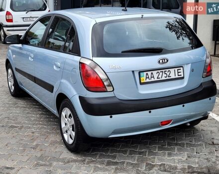 Синий Киа Рио, объемом двигателя 1.4 л и пробегом 192 тыс. км за 6444 $, фото 15 на Automoto.ua