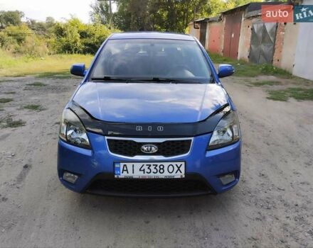 Синий Киа Рио, объемом двигателя 1.4 л и пробегом 200 тыс. км за 4150 $, фото 13 на Automoto.ua