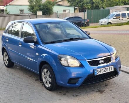 Синий Киа Рио, объемом двигателя 1.4 л и пробегом 165 тыс. км за 4850 $, фото 12 на Automoto.ua