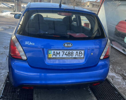 Синій Кіа Ріо, об'ємом двигуна 1.4 л та пробігом 90 тис. км за 6000 $, фото 2 на Automoto.ua