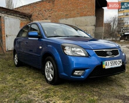 Синій Кіа Ріо, об'ємом двигуна 1.4 л та пробігом 93 тис. км за 8200 $, фото 1 на Automoto.ua