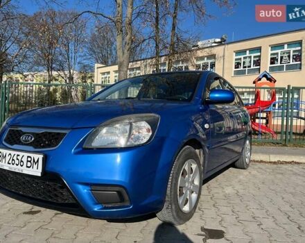 Синий Киа Рио, объемом двигателя 1.4 л и пробегом 185 тыс. км за 5300 $, фото 1 на Automoto.ua
