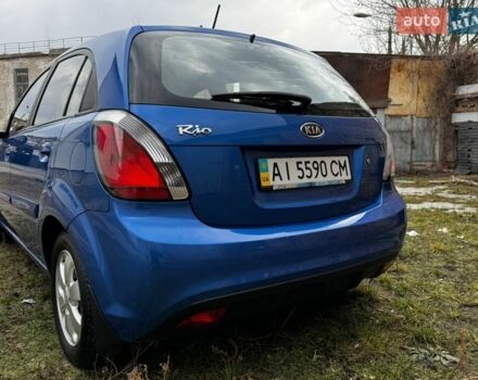 Синій Кіа Ріо, об'ємом двигуна 1.4 л та пробігом 93 тис. км за 8200 $, фото 9 на Automoto.ua