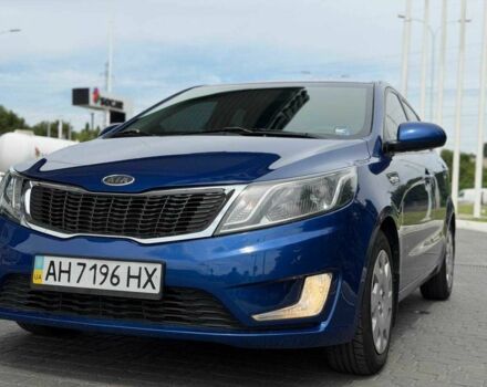 Синий Киа Рио, объемом двигателя 1.6 л и пробегом 188 тыс. км за 9000 $, фото 2 на Automoto.ua