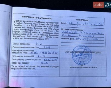 Синій Кіа Ріо, об'ємом двигуна 1.37 л та пробігом 92 тис. км за 12800 $, фото 11 на Automoto.ua
