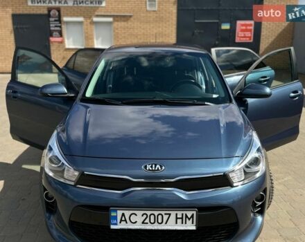 Синий Киа Рио, объемом двигателя 1.37 л и пробегом 62 тыс. км за 13800 $, фото 1 на Automoto.ua