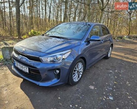 Синий Киа Рио, объемом двигателя 1.4 л и пробегом 47 тыс. км за 14900 $, фото 1 на Automoto.ua