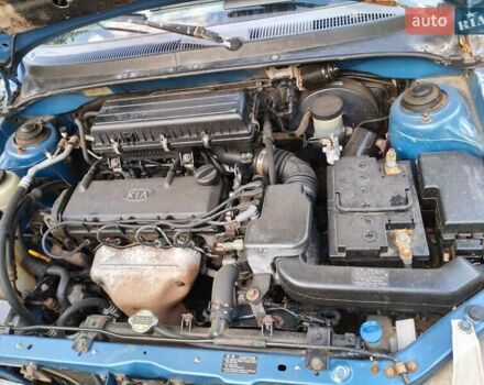 Синий Киа Рио, объемом двигателя 1.3 л и пробегом 292 тыс. км за 1600 $, фото 2 на Automoto.ua