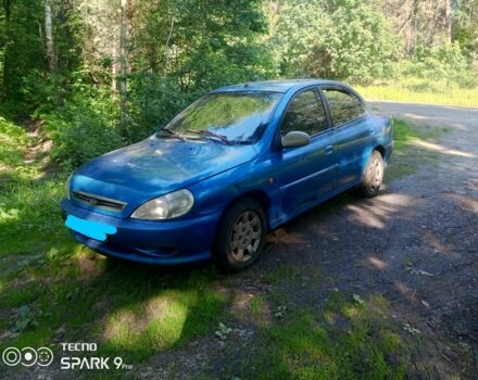 Синий Киа Рио, объемом двигателя 1.3 л и пробегом 3 тыс. км за 1250 $, фото 1 на Automoto.ua