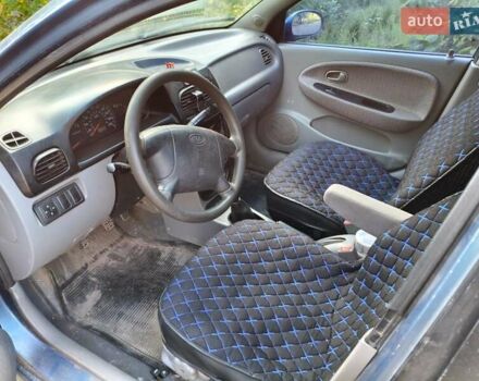 Синий Киа Рио, объемом двигателя 1.3 л и пробегом 292 тыс. км за 1600 $, фото 3 на Automoto.ua