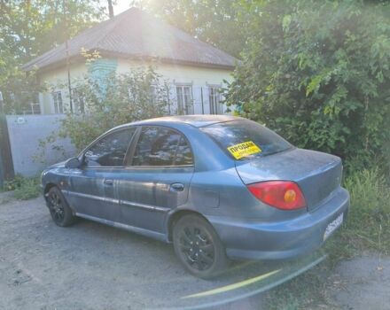 Синий Киа Рио, объемом двигателя 1.3 л и пробегом 291 тыс. км за 1600 $, фото 1 на Automoto.ua