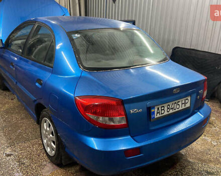 Синий Киа Рио, объемом двигателя 1.34 л и пробегом 238 тыс. км за 2650 $, фото 4 на Automoto.ua