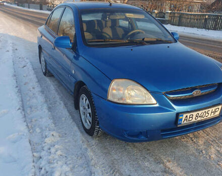 Синий Киа Рио, объемом двигателя 1.34 л и пробегом 238 тыс. км за 2650 $, фото 1 на Automoto.ua