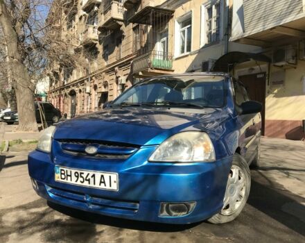 Синий Киа Рио, объемом двигателя 1.6 л и пробегом 168 тыс. км за 4000 $, фото 1 на Automoto.ua