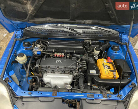 Синий Киа Рио, объемом двигателя 1.34 л и пробегом 238 тыс. км за 2650 $, фото 8 на Automoto.ua