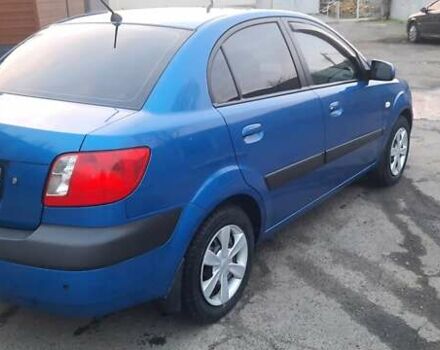 Синий Киа Рио, объемом двигателя 1.4 л и пробегом 122 тыс. км за 4500 $, фото 4 на Automoto.ua