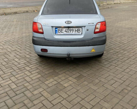 Синий Киа Рио, объемом двигателя 1.4 л и пробегом 161 тыс. км за 4600 $, фото 4 на Automoto.ua