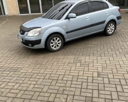 Синий Киа Рио, объемом двигателя 1.4 л и пробегом 161 тыс. км за 4600 $, фото 7 на Automoto.ua