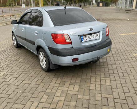 Синий Киа Рио, объемом двигателя 1.4 л и пробегом 161 тыс. км за 4600 $, фото 3 на Automoto.ua